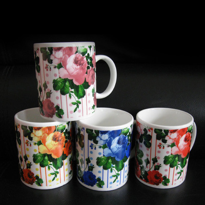 精選花卉馬克杯 順玲瓷業(yè)，專業(yè)打造高品質(zhì)禮品新選擇